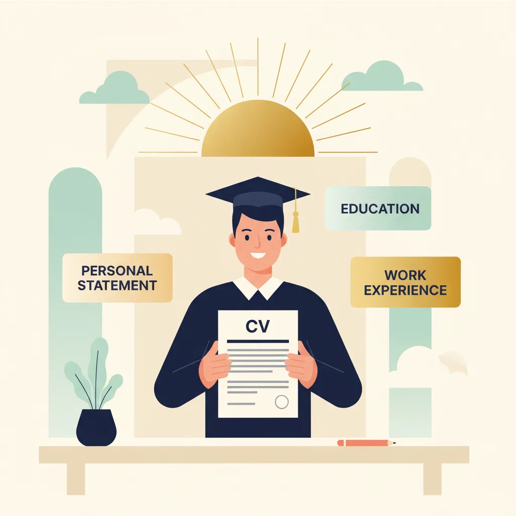 A GradIRL illustration for the CV Template